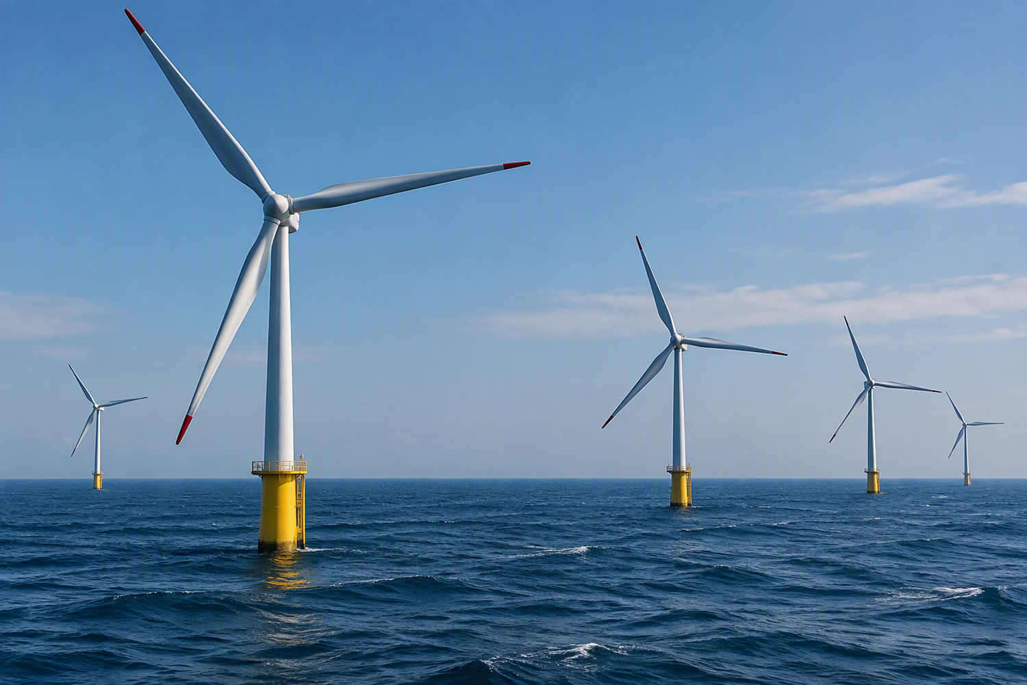 Éoliennes en mer