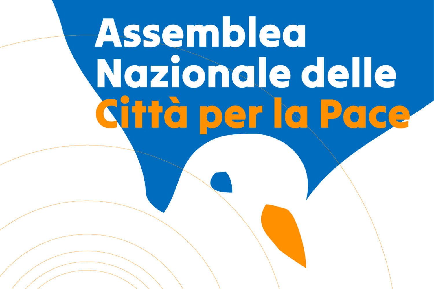 immagine di una colomba rappresentativa dell'Assemblea Nazionale delle Citt&agrave; per la Pace