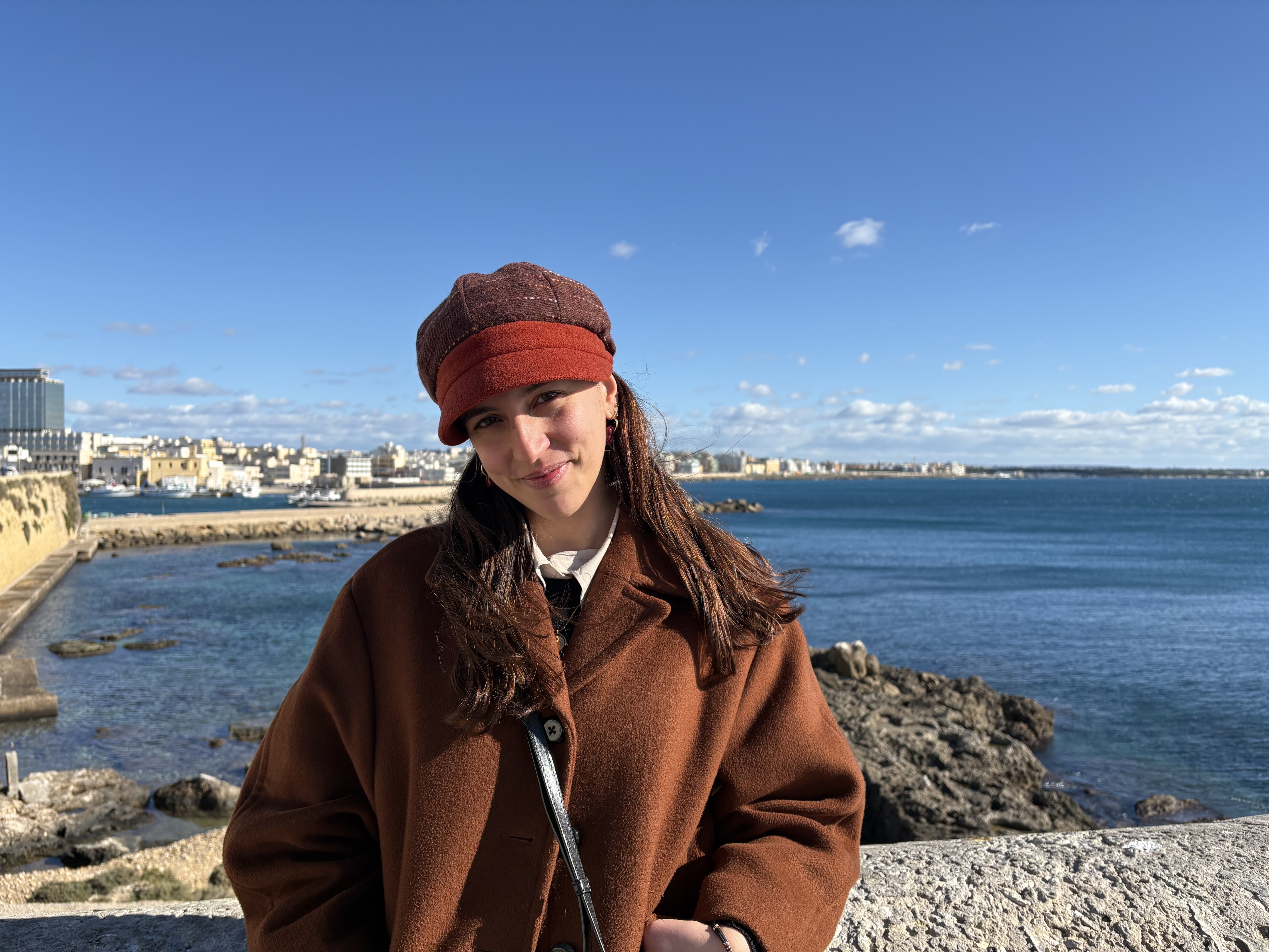 Primo piano della dottoranda