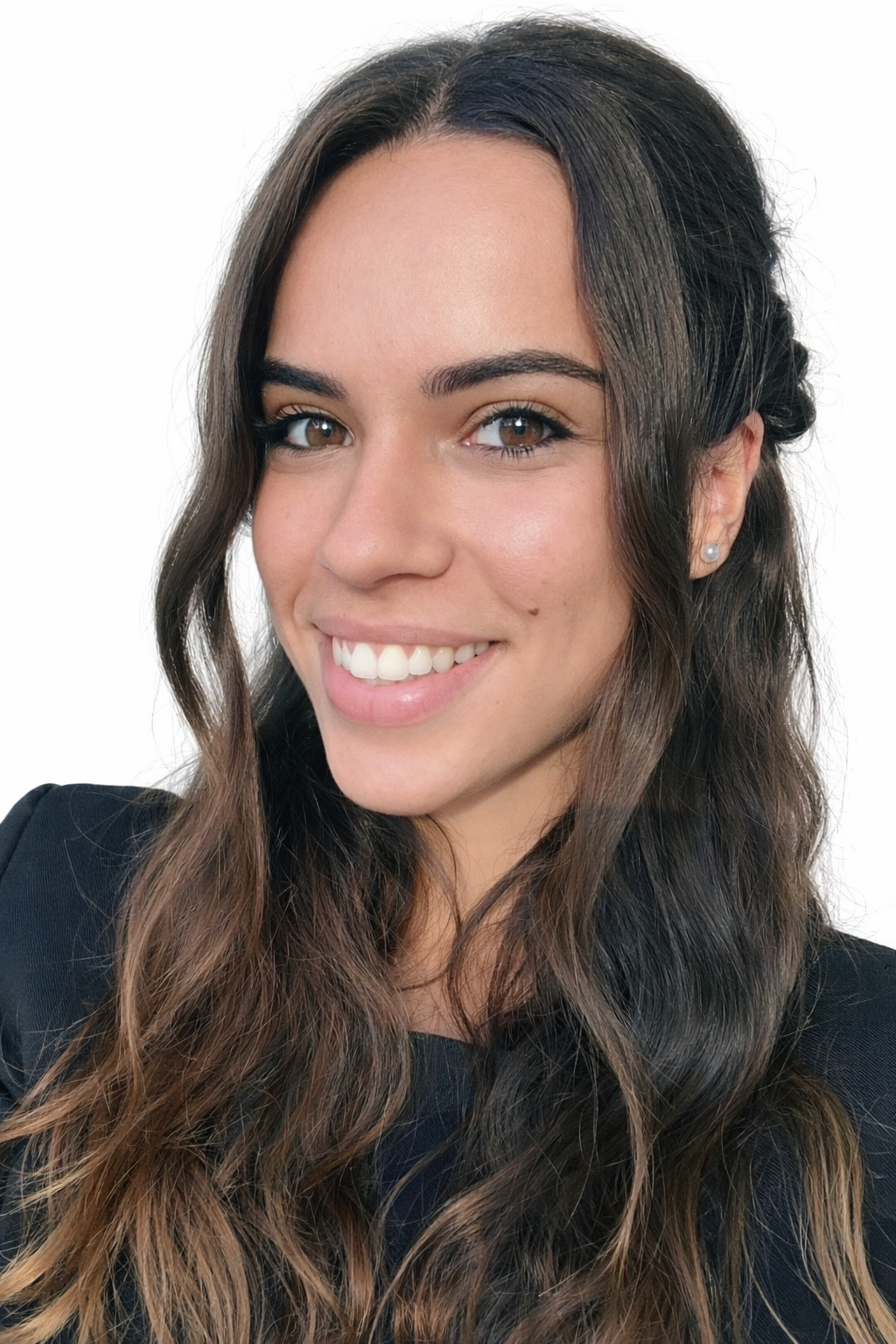 Primo piano della dottoranda