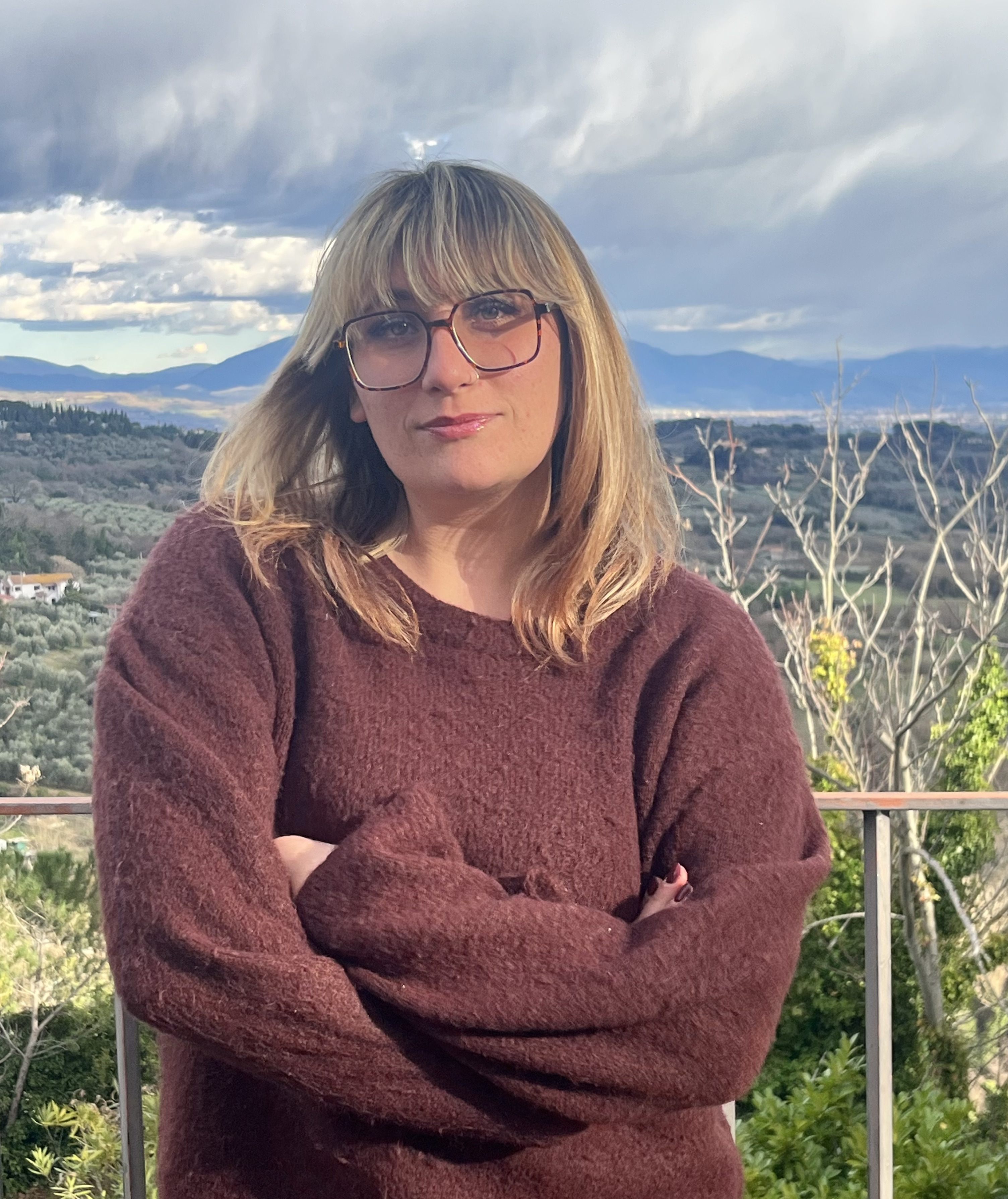 Primo piano della dottoranda