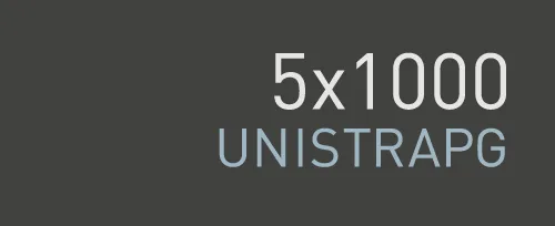 5 x 1000 Unistrapg