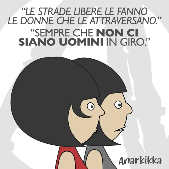 una vignetta della mostra