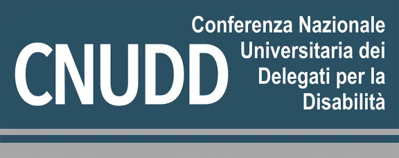 logo CNUDD - Conferenza Nazionale Universitaria dei Delegati per la Disabilit&agrave;