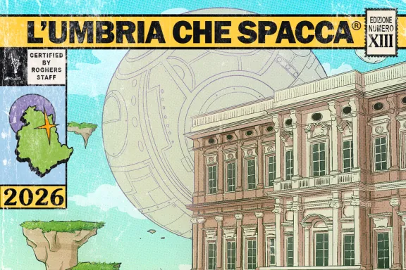 graphic illustration of Palazzo Gallenga