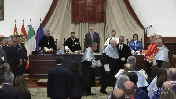 cerimonia di conferimento del Dottorato Honoris Causa al Presidente della Repubblica Italiana