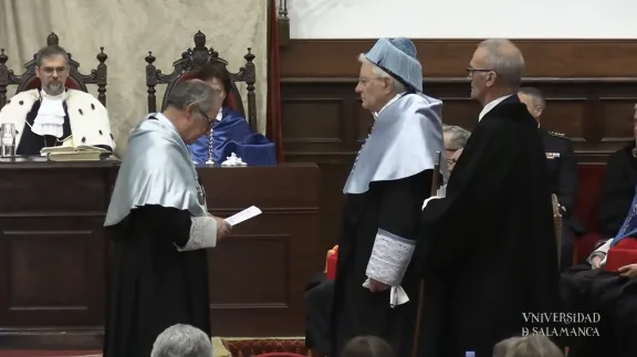 cerimonia di conferimento del Dottorato Honoris Causa al Presidente della Repubblica Italiana