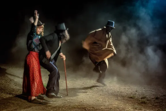 immagine dal laboratorio teatrale