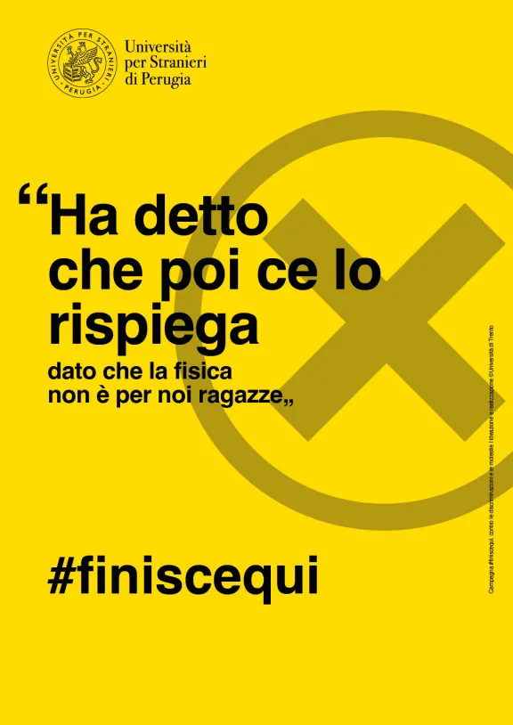 Ha detto che poi ce lo spiega, dato che la fisica non &egrave; per noi ragazze