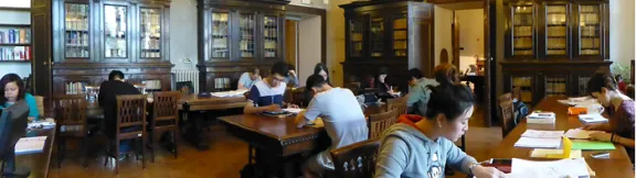 sala lettura Gallenga